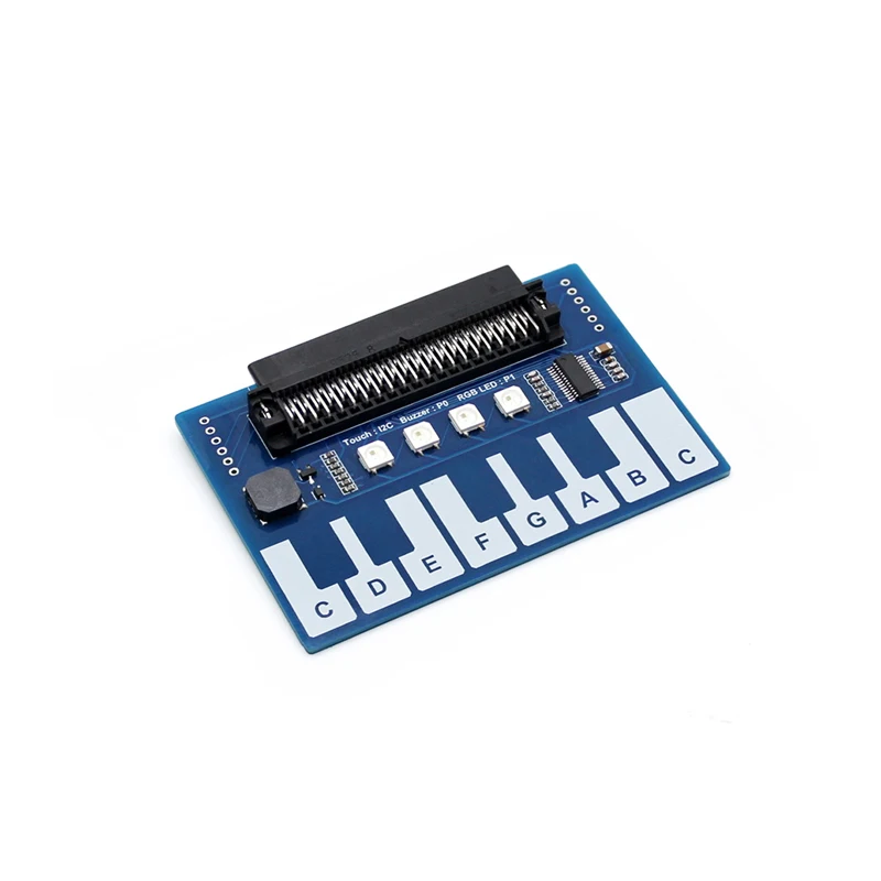 TTP229 сенсорный модуль пианино с сенсорными клавишами + RGB светодиодный ОД для BBC Micro:bit Microbit V1.5 V2 аксессуары программируемые игрушки от AliExpress WW