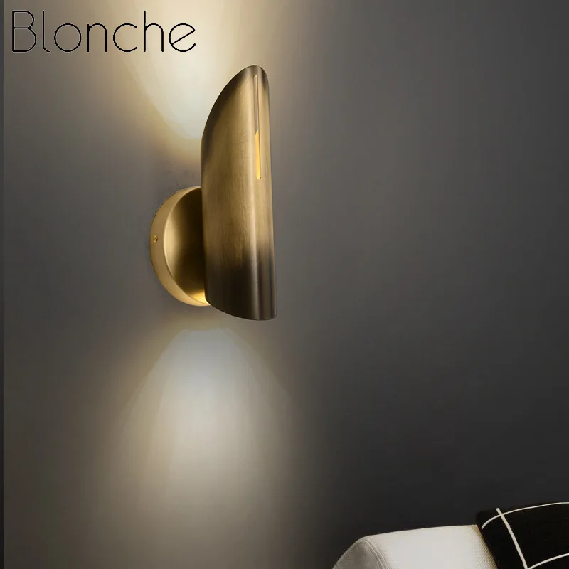 Металлические Настенные светильники Blonche железный светодиодный светильник в