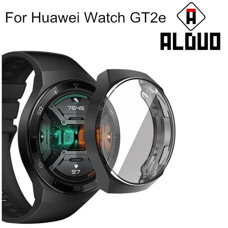 Чехол для Huawei Watch GT 2e GT2e Прозрачный бампер из ТПУ защитный чехол с полным