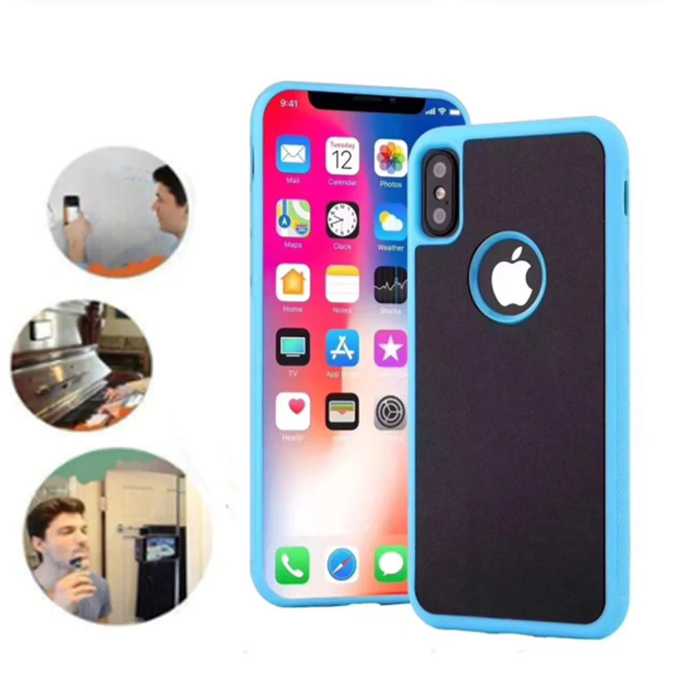 Антигравитационный чехол для телефона iPhone 11 Pro Max X Xs Xr 6 7 8 PlusAntigravity ТПУ магический
