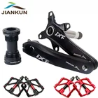 Шатун JIANKUN 170 мм для горного велосипеда, 2 шт., педаль 916 дюйма, 104BCD IXF Arm, звездочка, алюминиевая шоссейная велосипедная система с нижним кронштейном BB