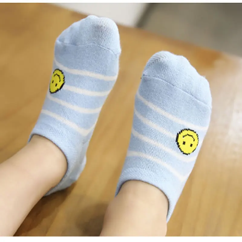 Детские носки 5 пар короткие с принтом в виде зебры трусики для маленьких девочек