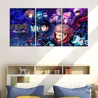 Аниме-постер Юдзи Сатору годжо Мегуми кугисаки, картины на холсте, настенные картины