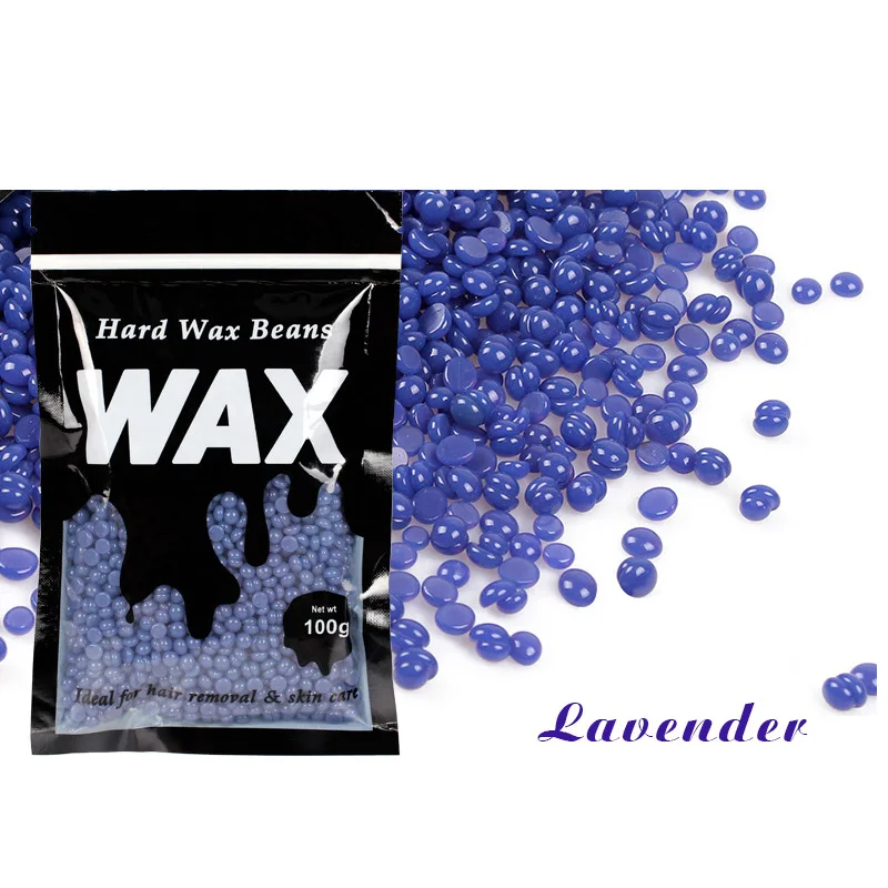 16 ароматов 100 г/пакет для депиляции твердый воск бобы гранулы воска бикини ног рук