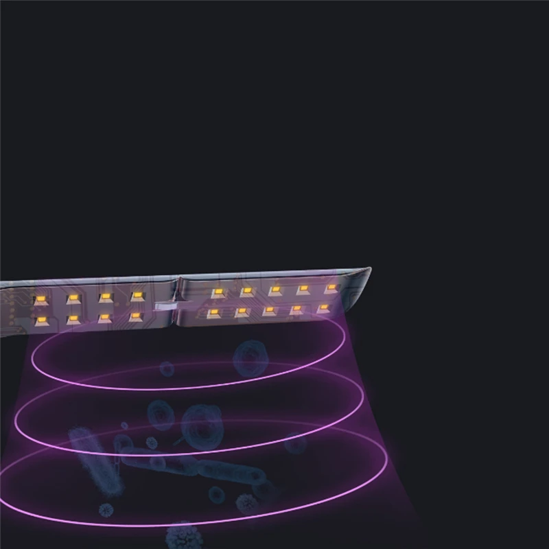 

18x LED 360 Handheld UVC Bactericidal Lamp UV Sterilizer Disinfection Lamp Travel Ultraviolet Germicidal Light