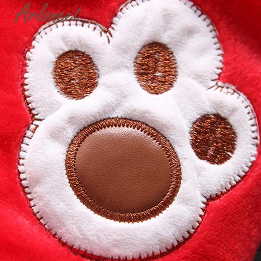 ARLONEET Cartoon Coat Baby Girls Winter Romper Dog Print Cotton Jumpsuit Hooded Outerwear Boy Down Jacket For Girl |