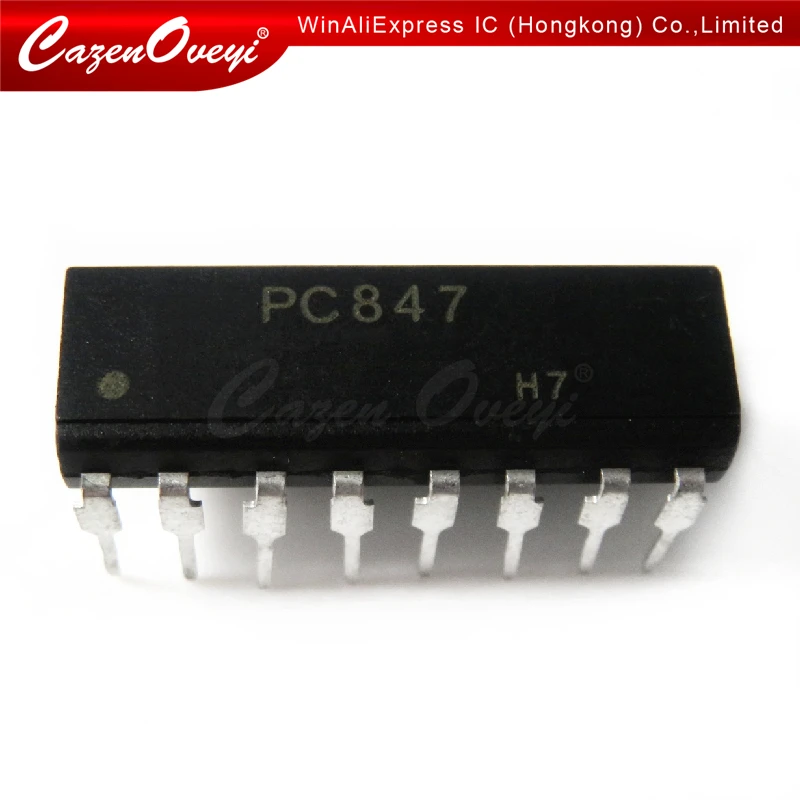 10 шт./лот PC817-4 PC847 DIP-16 в наличии | Электронные компоненты и принадлежности