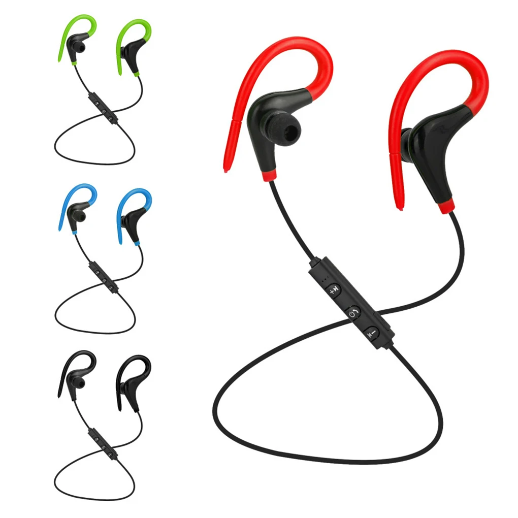 

Bluetooth 4.1 Sports Headset Running Wireless Headphones Stereo Earbuds Ear Hook Earphone Running Earbuds