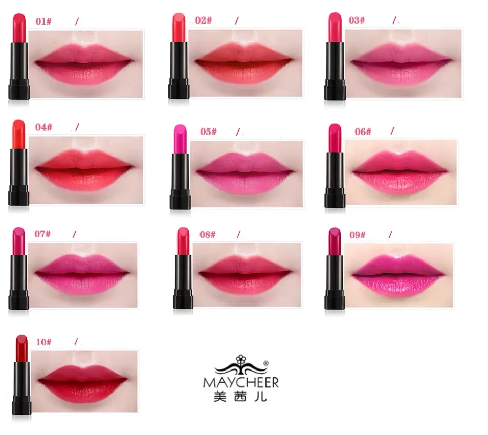 10Colors Lip Gloss Palette Comestic Plate With Brush Long Lasting Makeup Glitter Moisture Lipstick | Красота и здоровье