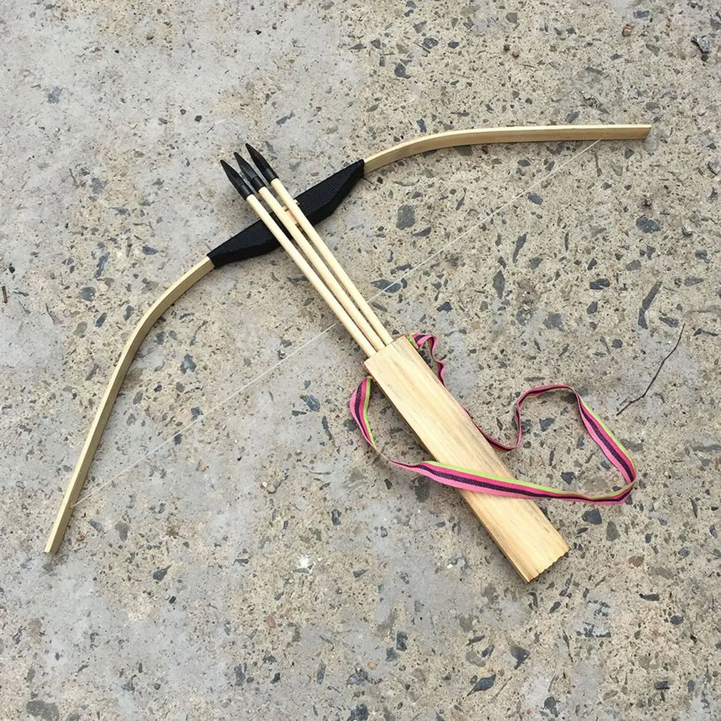 Дети ребенок стрельба из лука ролевые игры 60 см стрелы колчан безопасный мощный