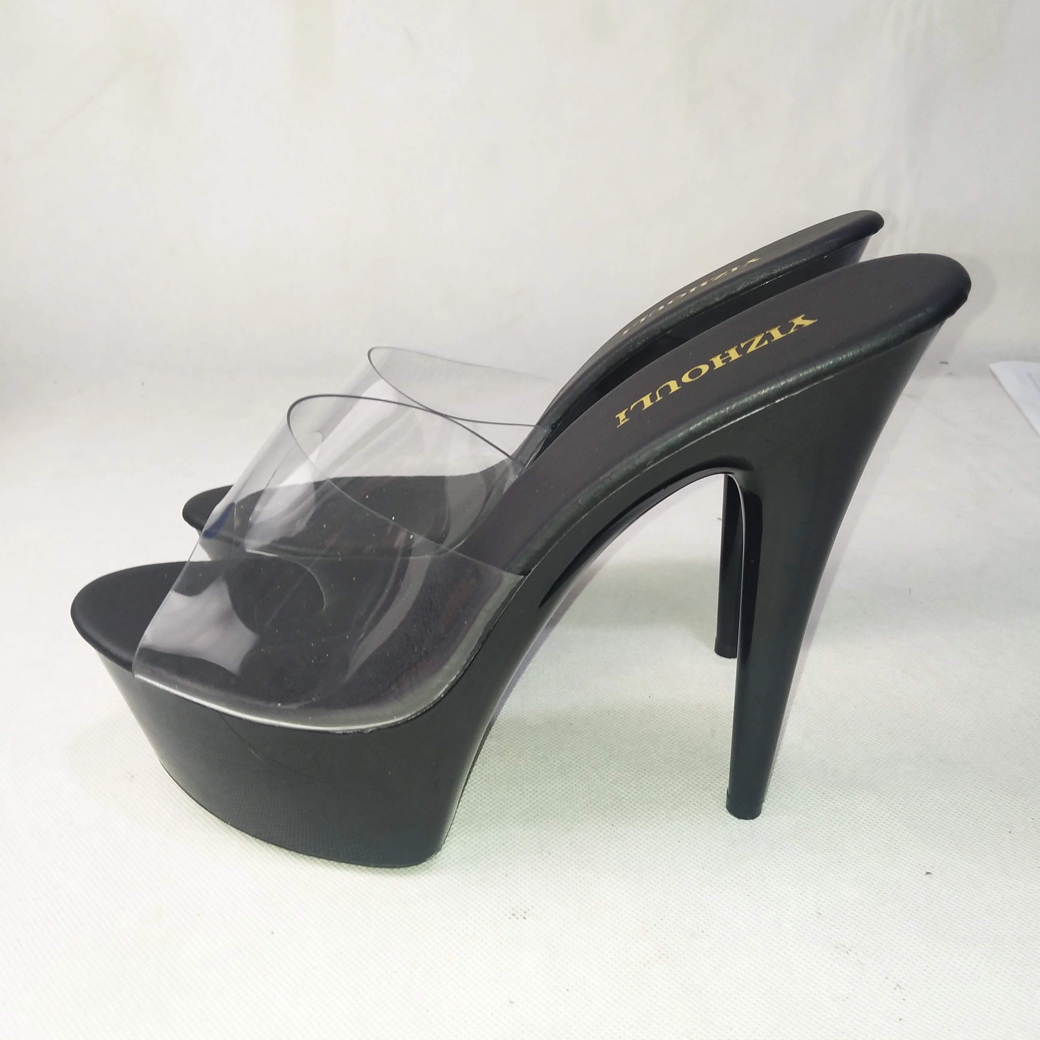 15 см высокий каблук-шпилька 6 дюймов краска для выпечки водонепроницаемая обувь