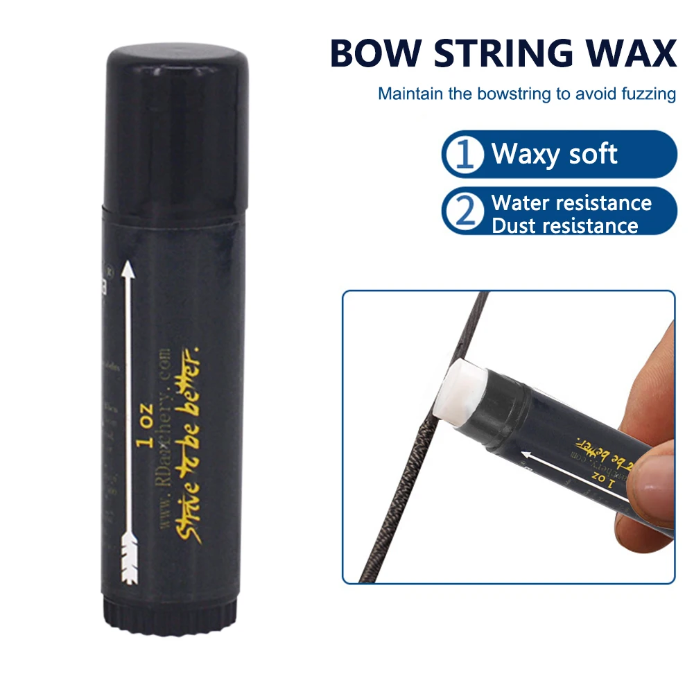

Archery Bow String Wax Tube Compound Recurve Bow Bowstring Maintenance Wax Lube Lubricant Waterproof Hunting Arrow Accessories