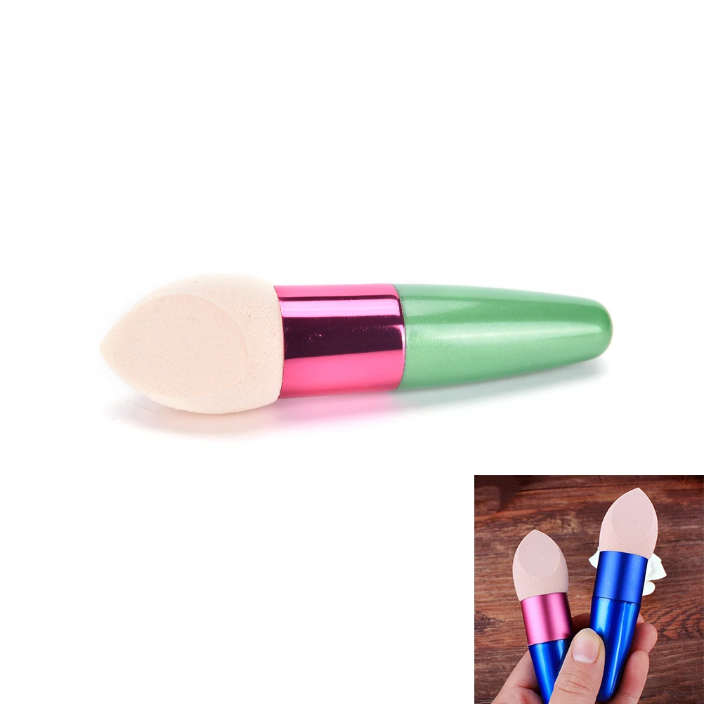 Губка для макияжа в форме леденца кисть пудры консилер румяна гладкое смешивание