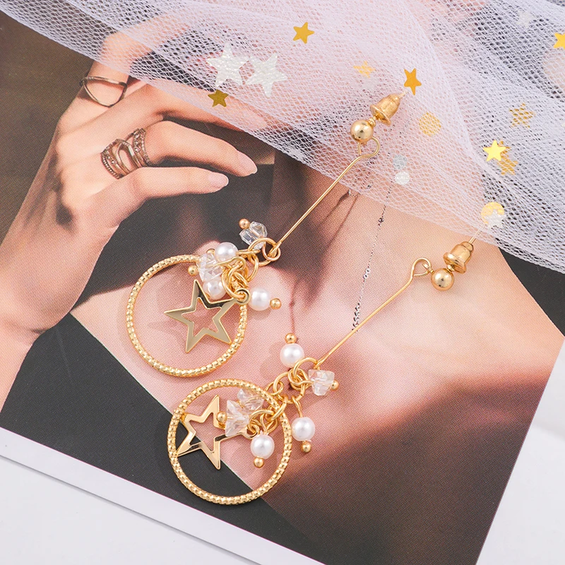 Шамир ботинки с перфорацией в Корейском стиле кисточки виде звезд Личность