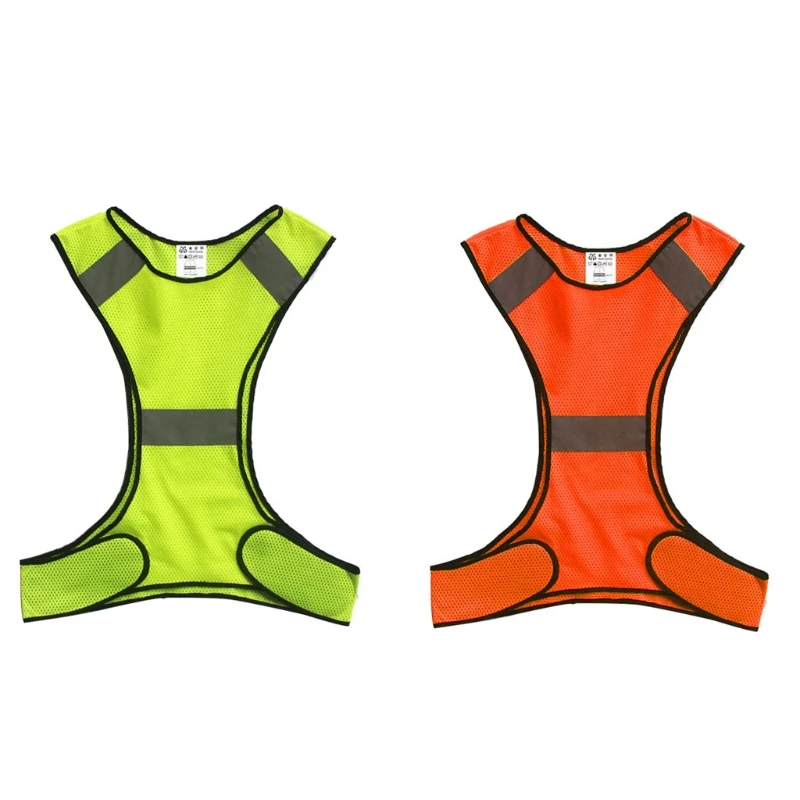 

Running Reflective Mesh Vest Lightweight Riding Safety Outdoor Sport Safety Decorations Vest Multipurpose Sports Outfit