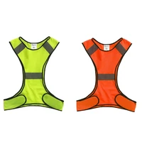 running reflective mesh vest lightweight riding safety outdoor sport safety decorations vest multipurpose sports outfit