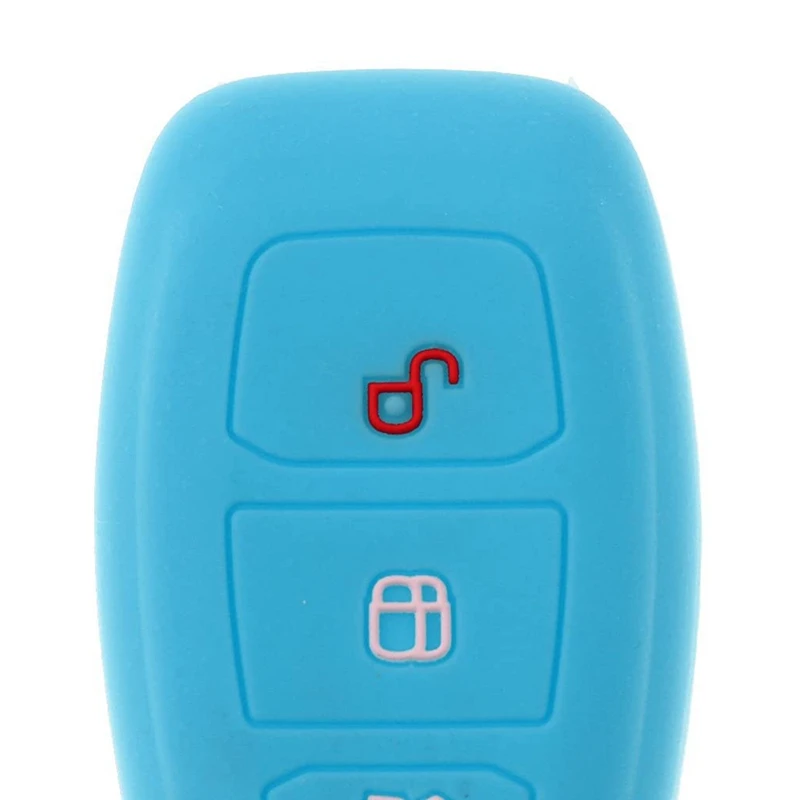 

Car Key Case Cover Scratch Protector for Ford C-Max Mondeo Focus Blue