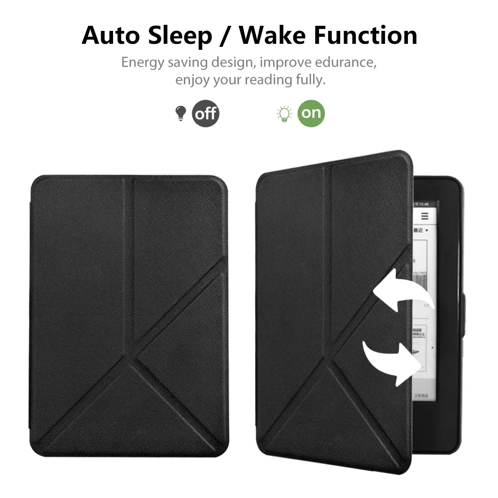 Чехол для Kindle 8th Generation 2016 Ereader оригами кожаный чехол 8 Auto Sleep and Wake up защитный