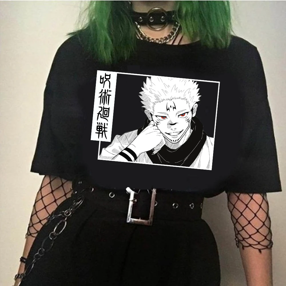 

Anime Jujutsu Kaisen T-shirt Summer Unisex T-shirt Loose Casual Top Short Sleeve