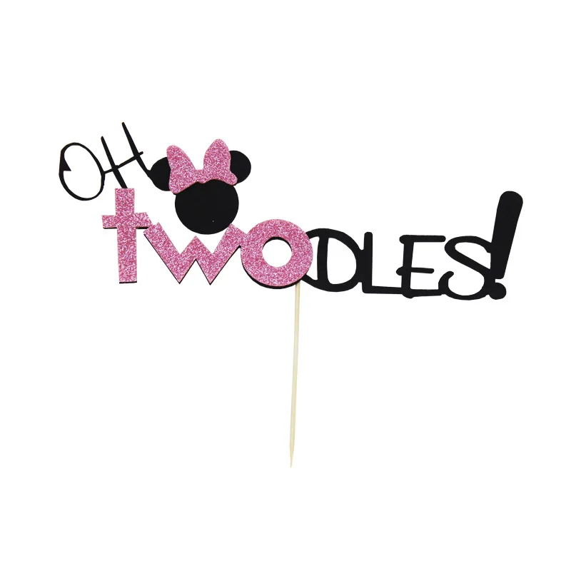 Топпер для торта в стиле Диснея Микки и Минни Маус украшение детского