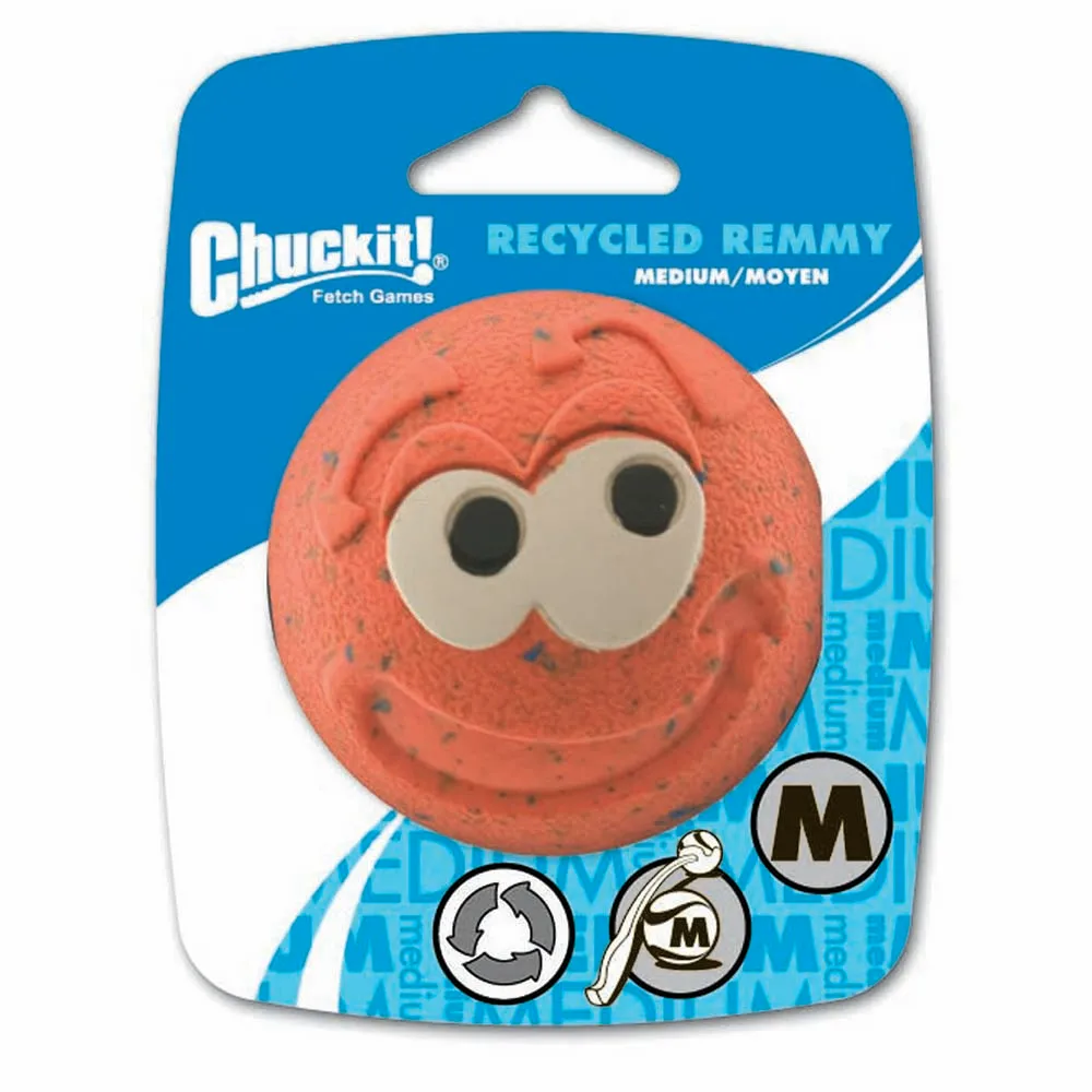 

Recycled Remmy Ball Dog Toy Medium