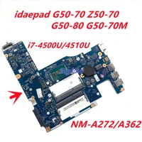 for lenovo g50 70 z50 70 g50 80 g50 70m laptop motherboard with i7 4500u4510u nm a272 nm a362 mainboard ddr3l