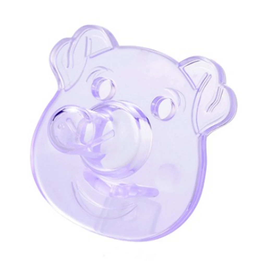 

Nipple Baby Pacifier Newborn Bite Chew Nipple Animal Shaped Silicone BPA Free Round Nipple Smoothie Pacifier For 0-18 Months