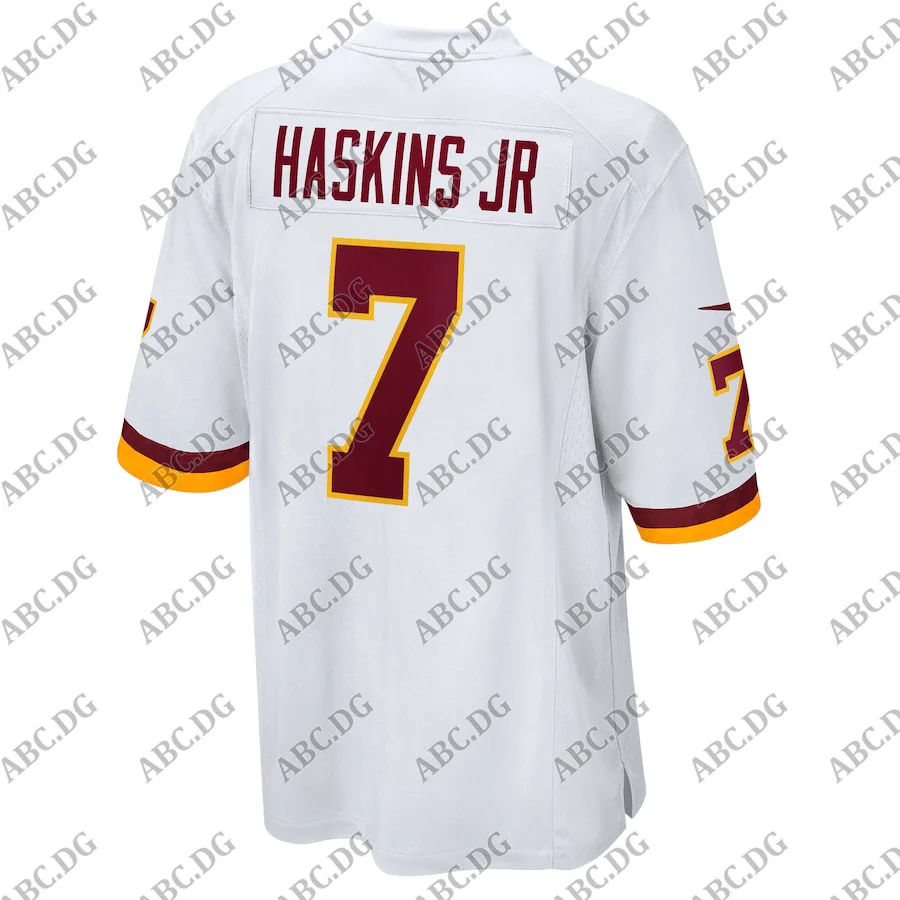 Мужская белая игровая Джерси Вашингтон Dwayne Haskins для мужчин и женщин молодежная
