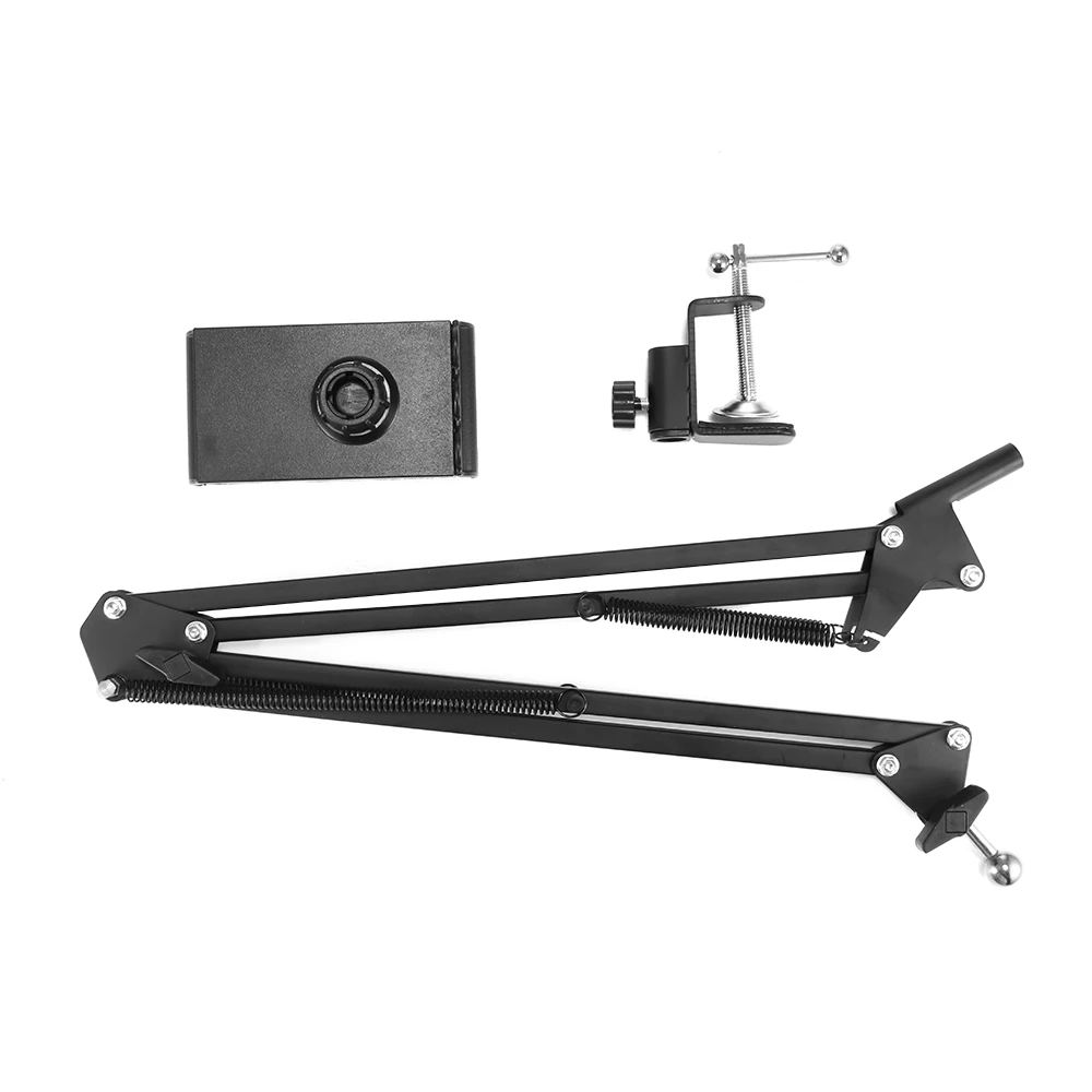 

Flexible Long Arms Mobile Phone Holder For IPhone Xiaomi Desktop Bed Lazy Bracket Phone Stand Metal Clamp Stand Holders