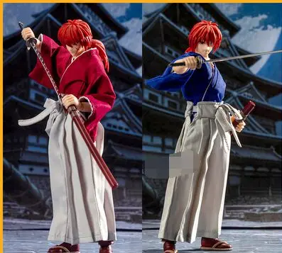Экшн фигурка модели GT из ПВХ в наличии DASIN anime Rurouni Kenshin HIMURA KENSHIN|Игровые фигурки и