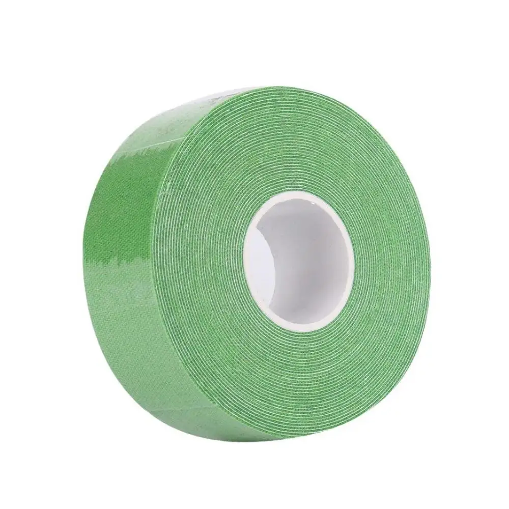 light green Упаковка из 10 шт. кинезиологическая лента 5 м атлетические спортивные ленты в рулонах для коленного сустава протектор Водонепроницаемый повязка для мышц 2,5/5/7,5/10/15 см Ширина - Цвет: light green