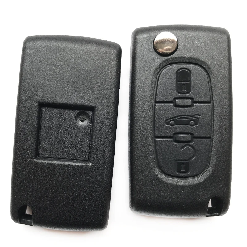 Чехол для автомобильного ключа с 3 кнопками PEUGEOT 407 308 406 408 607 307|Ключ от авто| |