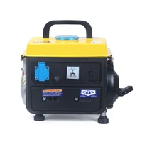 mini small gasoline generator mini portable portable home silent manual generator gasoline engine