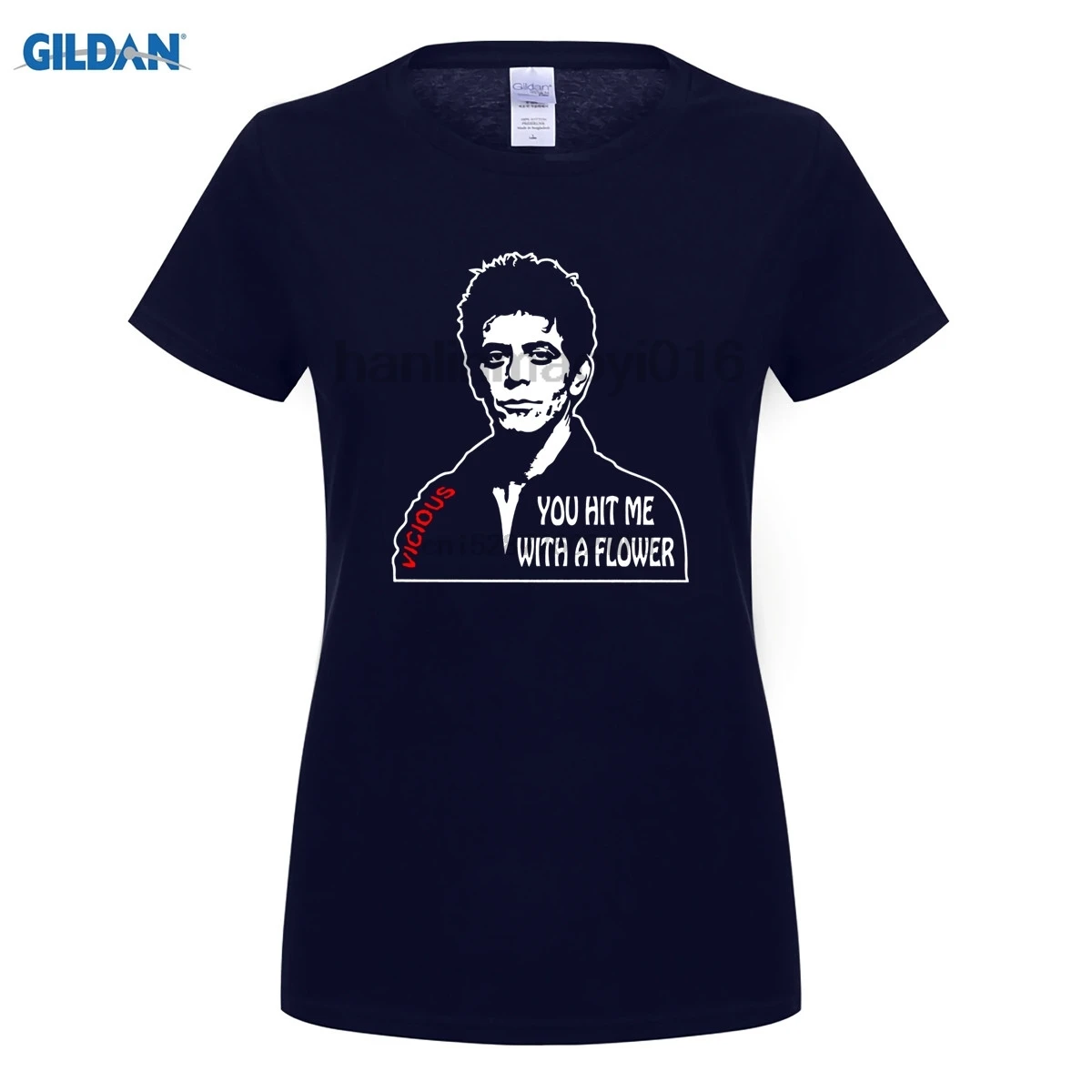 Хлопковая модная футболка с круглым вырезом и принтом Lou Reed для мужчин|Мужские