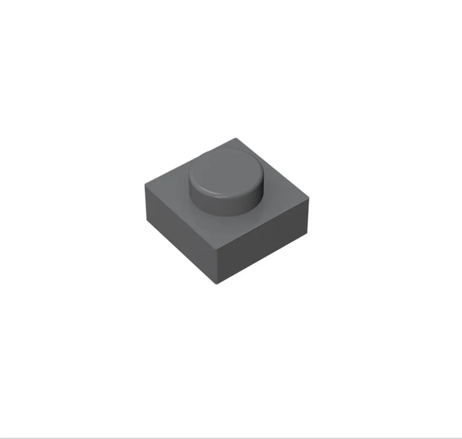 BuildMOC 3024 пластина 1X1 для строительных блоков детали сделай сам Обучающие