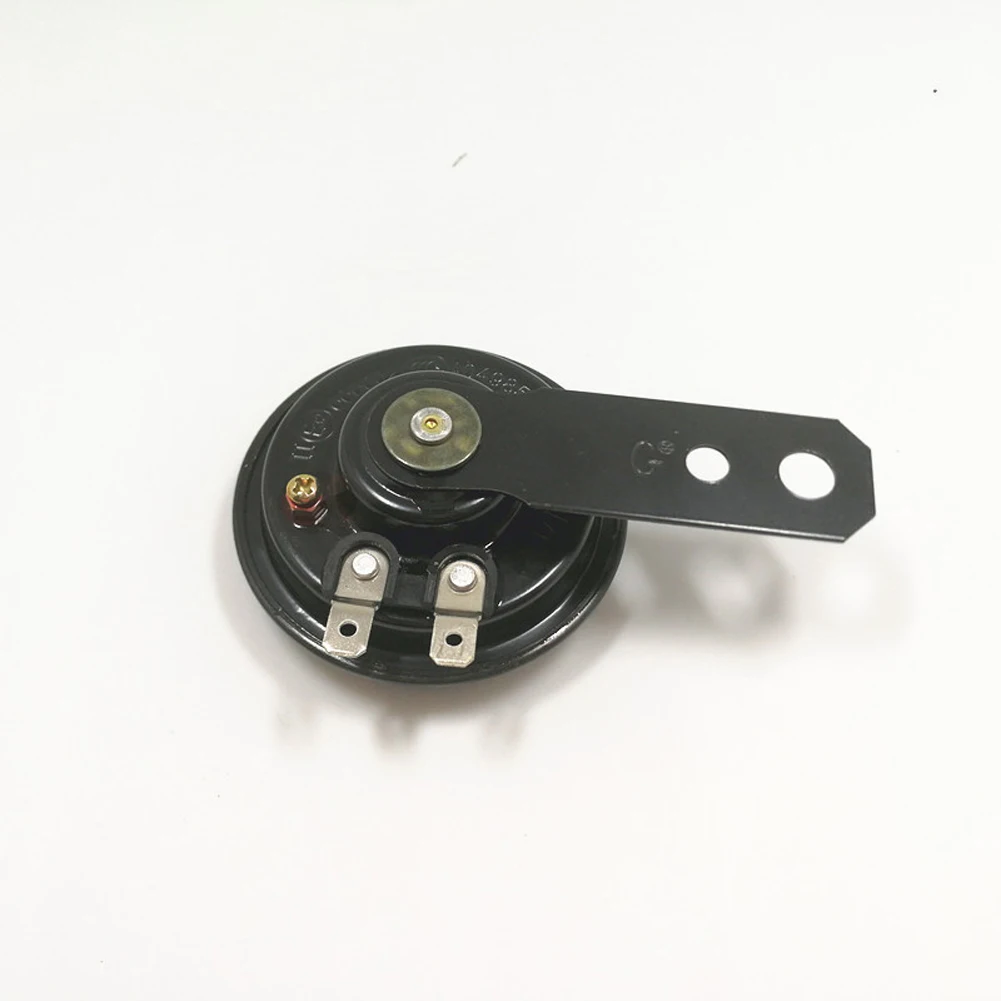 

EAFC Universal Motorcycle Electric Horn kit 12V 1.5A 105db Waterproof Round Loud Horn Speakers for Scooter Moped Dirt Bike ATV