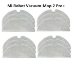 12 шт. моющиеся аксессуары Швабра Тряпичные салфетки для Xiaomi Mi Robot Vacuum-Швабра 2 Pro + STYTJ02ZHM робот пылесос запчасти наборы