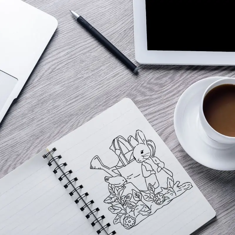 Пасхальный кролик полив цветы силиконовый прозрачный печать штамп DIY