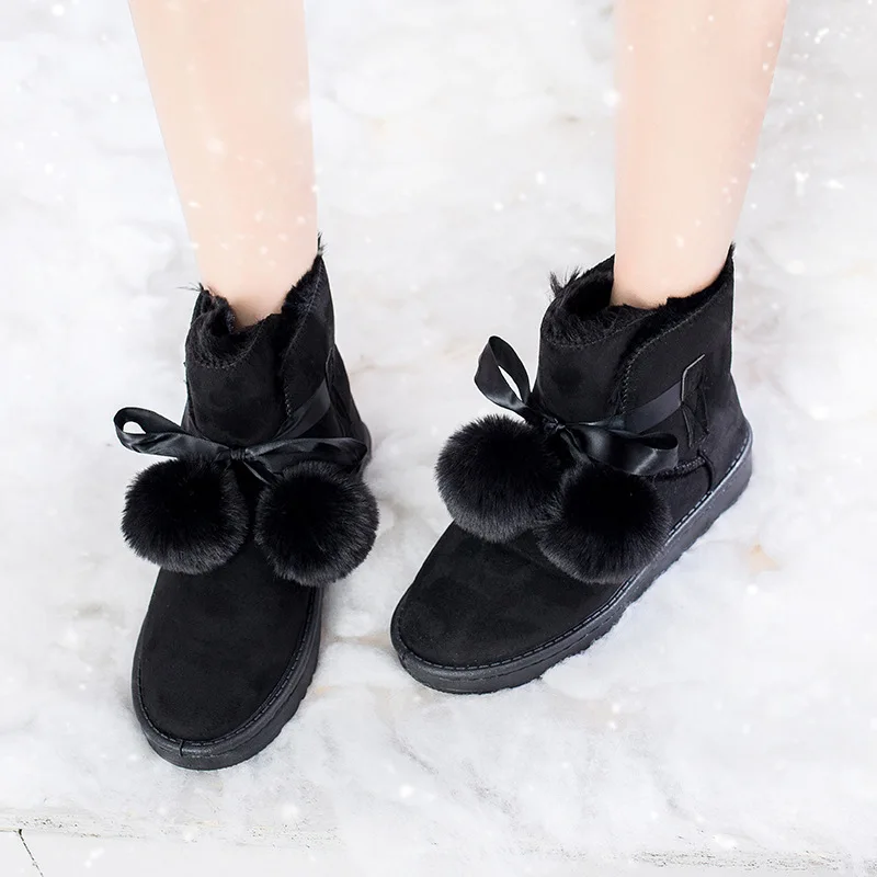 Зимняя обувь для девочек Новинка сезон осень-зима коллекция 2019 года меховые