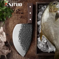 xituo very sharp kitchen cleaver filleting knife stainless steel handmade forged knife meat cutter tool market scale fish knives