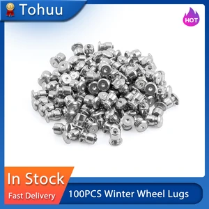 100 шт., Зимние колеса, наконечники, автомобильные шины, шпильки, винт, противоскользящие, шины для снега, колеса, шипы, жесткие шпильки из сплава, 8x10 мм, для автомобильного мотоцикла