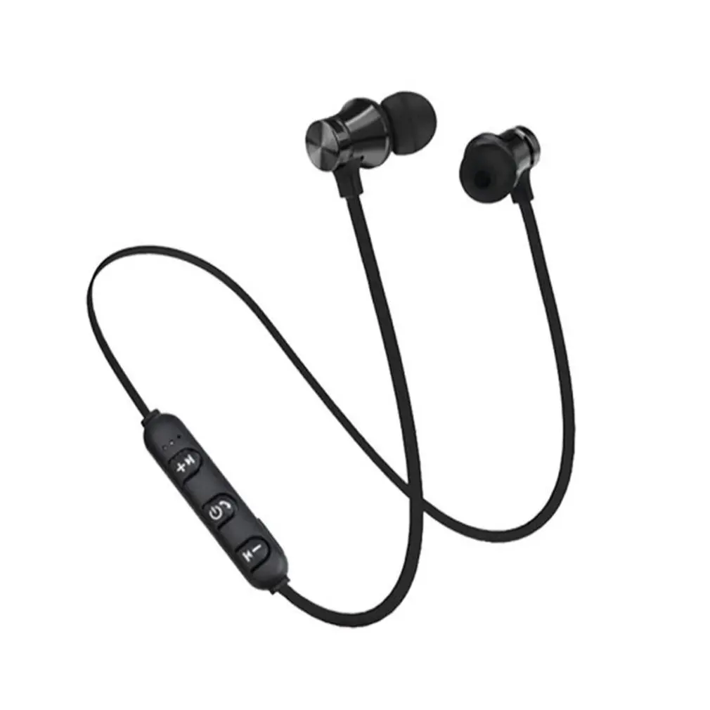 Магнитные беспроводные bluetooth наушники XT11, музыкальная гарнитура, шейные спортивные наушники с микрофоном для iPhone, samsung, Xiaomi - Цвет: 4