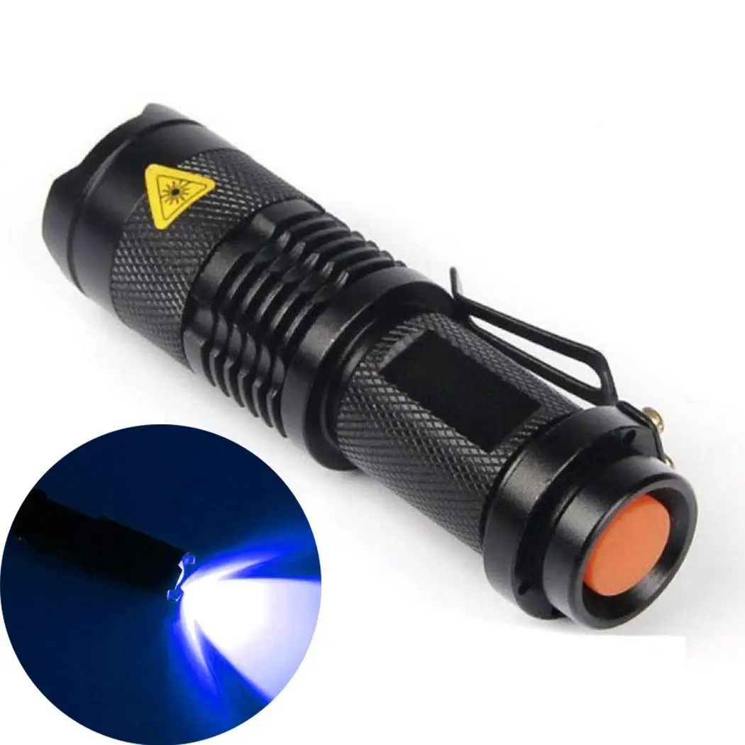 Новый масштабируемый светодиодный мини-фонарик с бликами на открытом воздухе