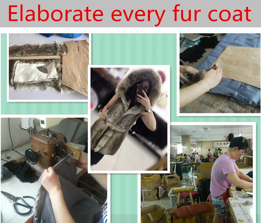 Женский жилет из натурального кроличьего меха | Женская одежда