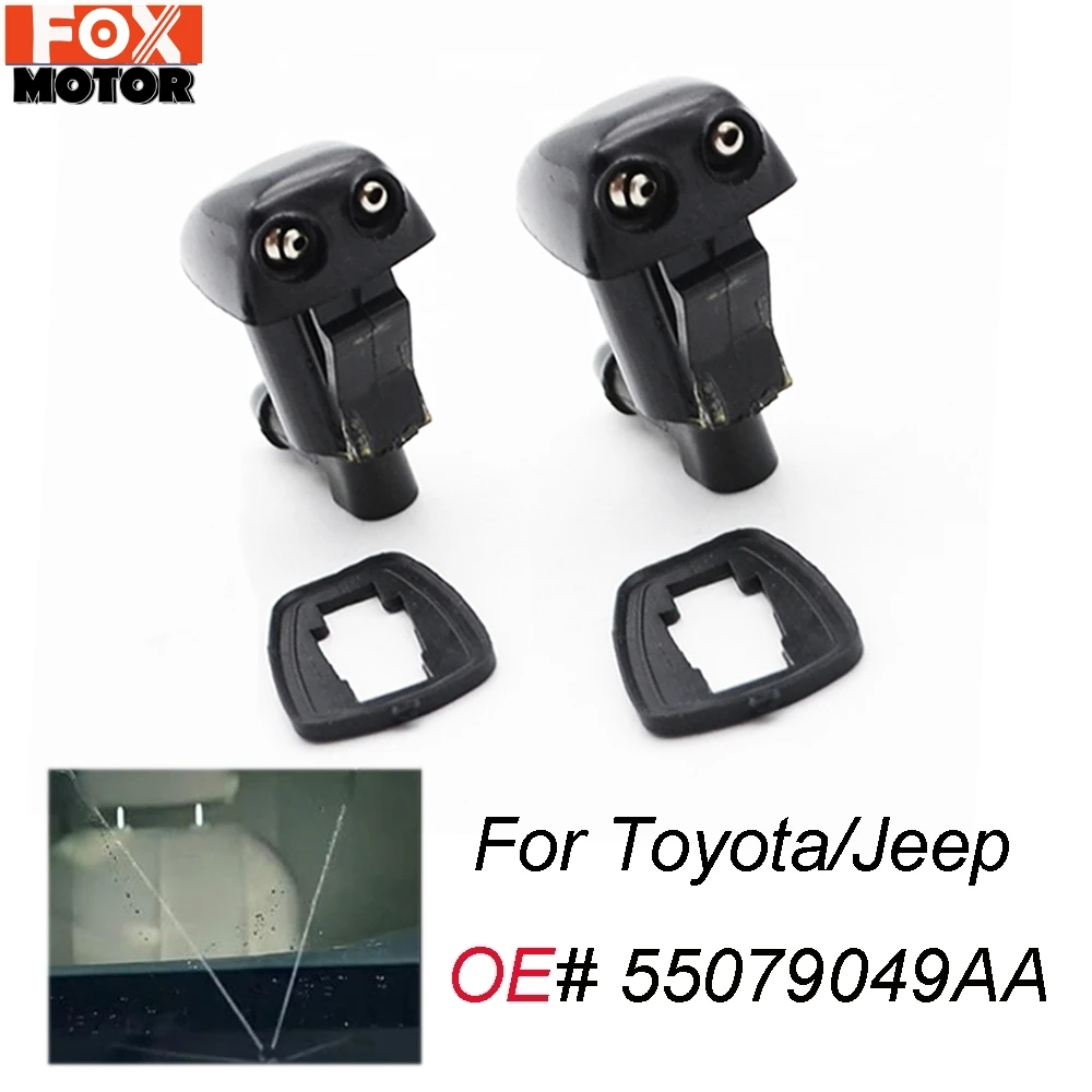 Форсунки омывателя лобового стекла Xukey 2 шт./компл. для Toyota Avensis Verso XM20 Highlander XU20 Prius