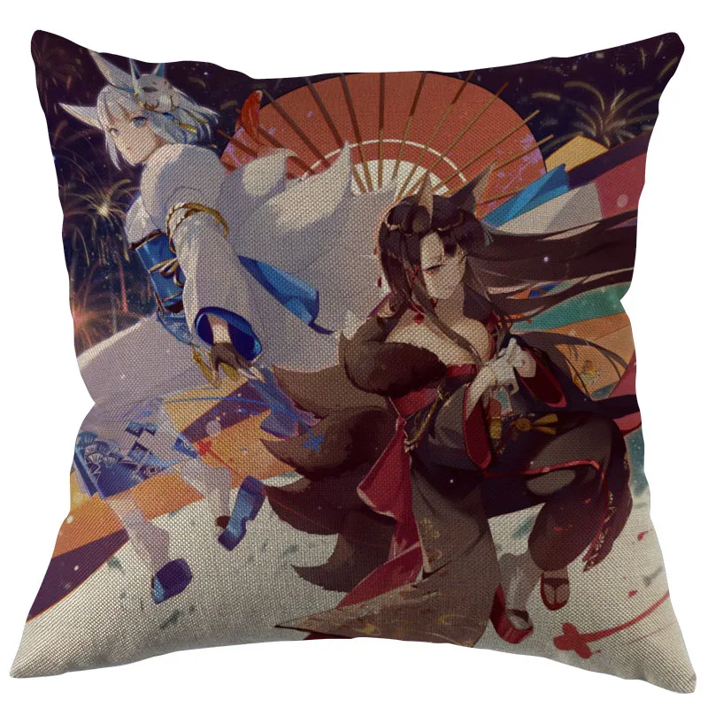 

Подушка-палатка из хлопка и льна, с молнией