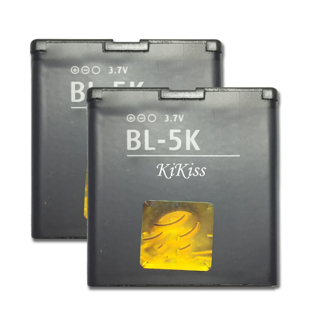 Класс литий-полимерный Батарея BL-5K для Nokia N85 N86 N87 8MP 701 X7 00 C7 BL 5K 1300 мА/ч | Мобильные