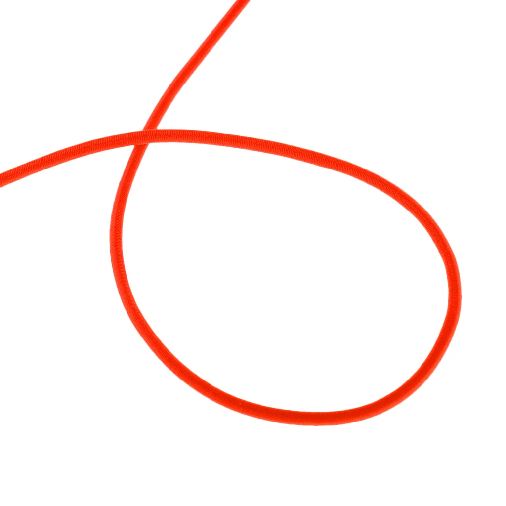 Оранжевый банджи веревка шок шнур галстук вниз крыши стеллажи трейлеры 3 мм 0 5 100