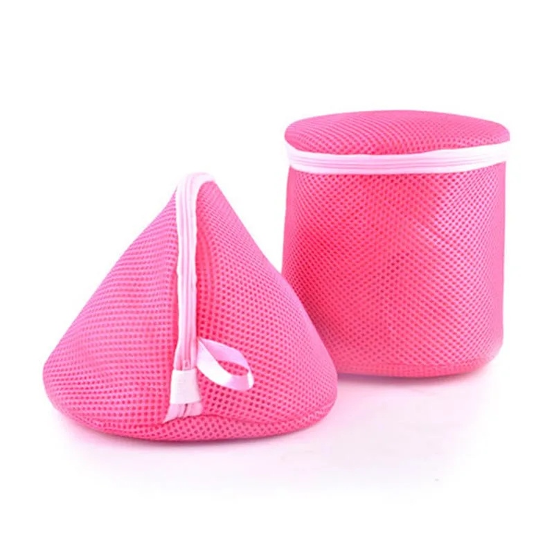 

1pcs Quality Women Bra Laundry Bags Lingerie Washing Hosiery Saver Protect Aid Mesh Bag Cube 2 Style