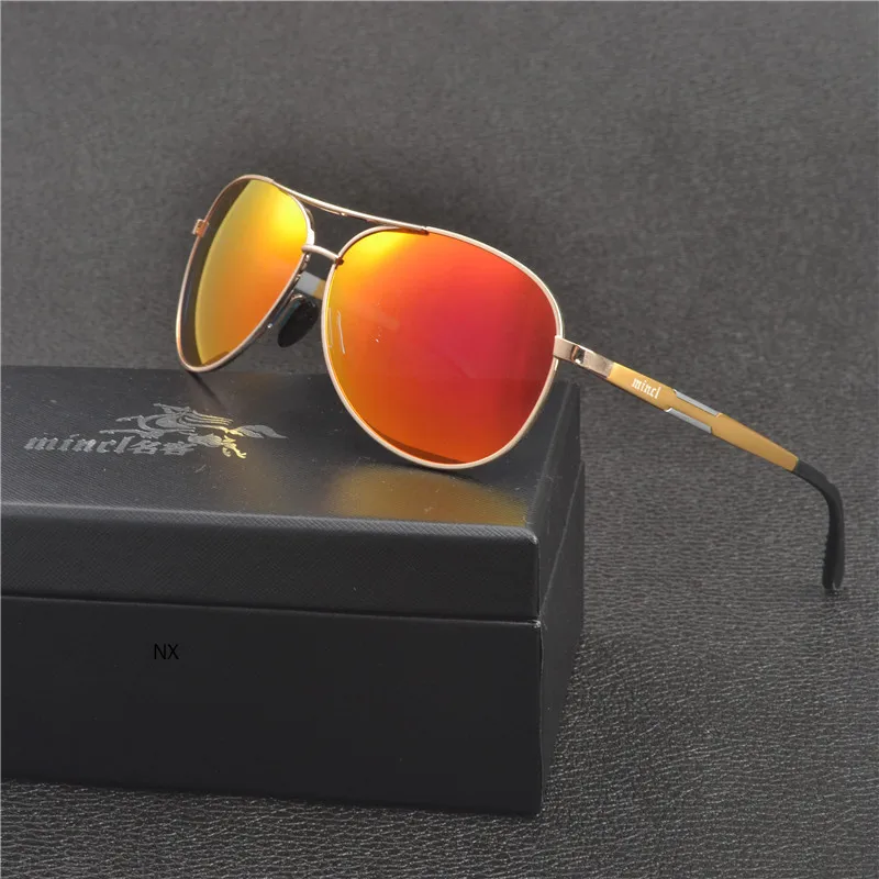 Брендовые классические солнцезащитные очки унисекс в стиле ретро мужские с